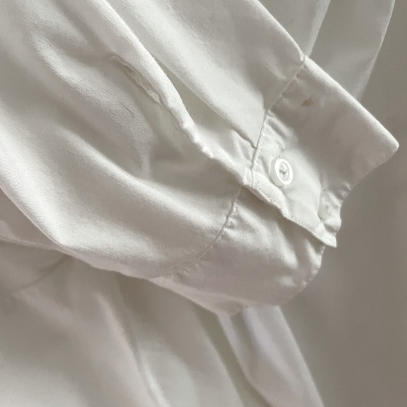 Motherhood Maternity Blouse White Tunic Shirt XL - Picture 3 of 4